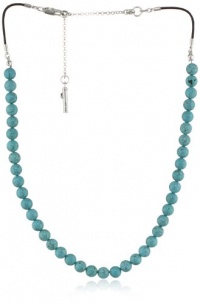 Kenneth Cole New York Urban Seychelle Semi-Precious Turquoise Bead Necklace Kenneth Cole New York Urban Seychelle Semi-Precious Turquoise Bead Necklace