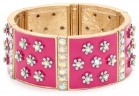 Betsey Johnson Morocco Adventure Flower Stretch Bracelet