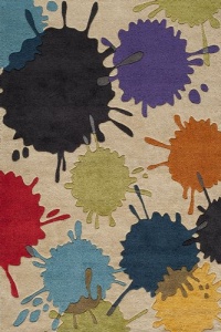 Lil Mo Hipster Collection LMOTWLMT-9IVY5070 Area Rug, 5 by 7-Feet Lil Mo Hipster Collection LMOTWLMT-9IVY5070 Area Rug, 5 by 7-Feet