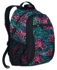 This backpack takes your life & translates it into everyday with a spacious design that makes room for every essential. A core organizer compartment, front zippered easy-access pocket with headphone port and large, gusseted side mesh pockets take your gear and get it ready to go. The padded design backs up this bag's comfort cred. This backpack takes your life & translates it into everyday with a spacious design that makes room for every essential. A core organizer compartment, front zippered easy-access pocket with headphone port and large, gusseted side mesh pockets take your gear and get it ready to go. The padded design backs up this bag's comfort cred.