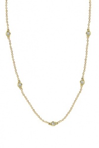 Effy Jewlery 14K Yellow Gold 18 Diamond Necklace, .21 TCW Effy Jewlery 14K Yellow Gold 18 Diamond Necklace, .21 TCW