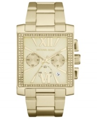 Style worth flaunting: a sparkling Gia watch by Michael Kors. Style worth flaunting: a sparkling Gia watch by Michael Kors.