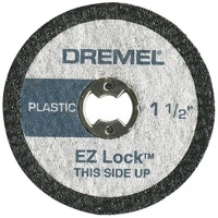 Dremel EZ476 1 1/2-Inch EZ Lock Rotary Tool Cut-Off Wheels For Plastic - 5 pack Dremel EZ476 1 1/2-Inch EZ Lock Rotary Tool Cut-Off Wheels For Plastic - 5 pack