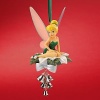 Disney Poinsettia and Bell Tinker Bell Ornament