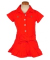 Guess Sable Dress (Sizes 4 - 6X) - orange, 5