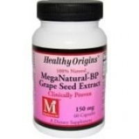 Healthy Origins Mega Natural BP-Grape Seed Extract Multi Vitamins, 150 Mg, 60 Count Healthy Origins Mega Natural BP-Grape Seed Extract Multi Vitamins, 150 Mg, 60 Count