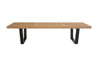 Baxton Studio Nelson Wooden Bench, Natural