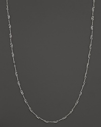 Lisa Nik Sterling Silver Heartbreaker Swirl and Twist Necklace, 17 Lisa Nik Sterling Silver Heartbreaker Swirl and Twist Necklace, 17