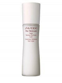 A multi-action nighttime revitalizer that counteracts signs of daytime damage and delivers intensive hydrating benefits to skin while you sleep. Restores softness, smoothness, and a healthy-looking glow. Recommended for normal and combination skin. Smooth over face each evening after cleansing and balancing skin. 2.5 oz.Call Saks Fifth Avenue New York, (212) 753-4000 x2154, or Beverly Hills, (310) 275-4211 x5492, for a complimentary Beauty Consultation. ASK SHISEIDOFAQ 