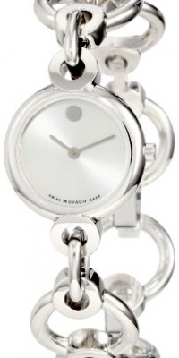 Movado Women's 0606488 Circlo Stainless Steel Silver Museum Dial Bracelet Watch Movado Women's 0606488 Circlo Stainless Steel Silver Museum Dial Bracelet Watch