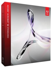 Adobe Acrobat X Standard Upgrade from Acrobat Standard 7/8/9