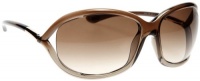 Tom Ford Jennifer FT0008 Sunglasses - 38F Transparent Brown (Gradient Brown Lens) - 61mm Tom Ford Jennifer FT0008 Sunglasses - 38F Transparent Brown (Gradient Brown Lens) - 61mm