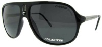 Carrera Safari/R/S Polarized Navigator Sunglasses,Shiny Black Frame/Grey Gradient Lens,One Size Carrera Safari/R/S Polarized Navigator Sunglasses,Shiny Black Frame/Grey Gradient Lens,One Size