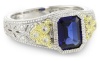 Judith Ripka Estate Small Stone Estate Ring, Size 7