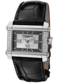 Women's Actor White Diamond (0.31 ctw) White MOP & Grey Dial Black Crocodile Women's Actor White Diamond (0.31 ctw) White MOP & Grey Dial Black Crocodile