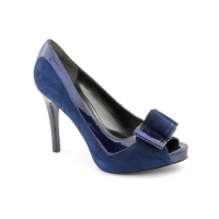 Nine West Loreteo Open Toe Platforms Shoes Blue Womens Nine West Loreteo Open Toe Platforms Shoes Blue Womens