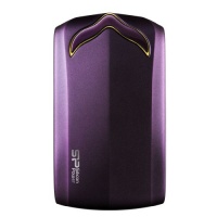 Silicon Power Stream S20 Portable 750 GB USB 3.0 External Hard Drive SP750GBPHDS20S3U, Purple Silicon Power Stream S20 Portable 750 GB USB 3.0 External Hard Drive SP750GBPHDS20S3U, Purple
