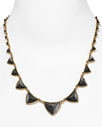 House of Harlow 1960's pyramid necklace lets you accessorize like an Egyptian, with a modern edge. Style the Cleopatra-inspired collar with bohemian basics.