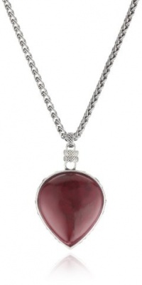 Lucky Brand Silver-Tone Red Fish Pendant Necklace, 16 Lucky Brand Silver-Tone Red Fish Pendant Necklace, 16