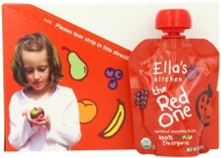 Ella's Kitchen Organic Smoothie Fruits, The Red One, 3 Ounce Pouches (Pack of 7) Ella's Kitchen Organic Smoothie Fruits, The Red One, 3 Ounce Pouches (Pack of 7)