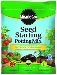 Miracle-Gro 75078500 Seed Starting Potting Mix Bag, 8-Quart Miracle-Gro 75078500 Seed Starting Potting Mix Bag, 8-Quart
