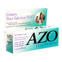 AZO Urinary Tract Infection Test Strips, 3-Count Box AZO Urinary Tract Infection Test Strips, 3-Count Box