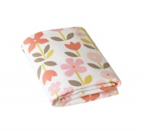 DwellStudio Fitted Crib Sheet, Rosette Blossom DwellStudio Fitted Crib Sheet, Rosette Blossom