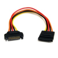 StarTech.com SATAPOWEXT8 8-Inch 15 Pin SATA Power Extension Cable