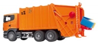 Bruder Scania R-Series Garbage Truck - Orange