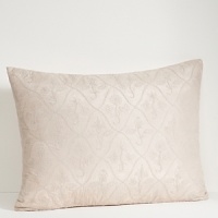 An exotic array of pattern and texture - from rustic tile prints to subtle tone-on-tone woven jacquard - is designed in a palette of soft neutrals with hints of color to create a look of bold bohemian romance perfect for any home. An exotic array of pattern and texture - from rustic tile prints to subtle tone-on-tone woven jacquard - is designed in a palette of soft neutrals with hints of color to create a look of bold bohemian romance perfect for any home.