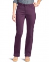 Lee Women's Misses Petite Classic Fit Jackie O Straight Leg Pant