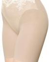 Wacoal Women's Embrace Lace Long Leg Shaper,Nude,Medium