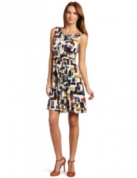 maxandcleo Women's Loud Print Dress, Indigo Combo, 10 maxandcleo Women's Loud Print Dress, Indigo Combo, 10
