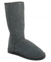 Ukala's Sydney high boots are cozy and snug. The perfect choice for those cooler days.