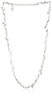 Carolee LUX Sterling Sterling Silver Tiny Crystal Vine Necklace Carolee LUX Sterling Sterling Silver Tiny Crystal Vine Necklace