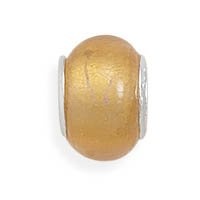 Champagne Foil Glass Bead Champagne Foil Glass Bead