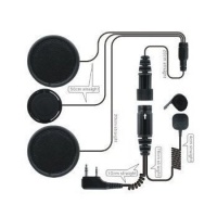 GSI Super Quality Upgraded Two-Way Radio Headset Kit for Motorcycle Helmets - Noise Cancellation Plug-In Dual-Sided Earphones with Boom Microphone - Handlebar PTT Control Button - Compatible with Select Motorola, Icom, Uniden, Kenwood and Standard 2-Way R GSI Super Quality Upgraded Two-Way Radio Headset Kit for Motorcycle Helmets - Noise Cancellation Plug-In Dual-Sided Earphones with Boom Microphone - Handlebar PTT Control Button - Compatible with Select Motorola, Icom, Uniden, Kenwood and Standard 2-Way R