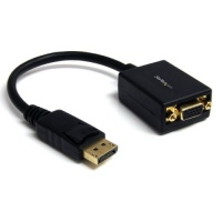 StarTech.com DisplayPort to VGA Video Adapter Converter - 1920x1200 - Display Port / DP Adapter M/F StarTech.com DisplayPort to VGA Video Adapter Converter - 1920x1200 - Display Port / DP Adapter M/F