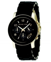 A mysterious timepiece from Michael Kors that's smooth in texture and style. A mysterious timepiece from Michael Kors that's smooth in texture and style.