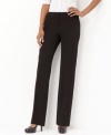 Alfani's Everyday Value straight leg pants have the perfect hint of stretch for a flattering fit.