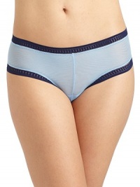 THE LOOKLightweight mesh construction with tonal embroidered trimElastic waistFull back coverageTHE MATERIALNylonCARE & ORIGINHand washImported THE LOOKLightweight mesh construction with tonal embroidered trimElastic waistFull back coverageTHE MATERIALNylonCARE & ORIGINHand washImported