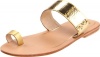 Dolce Vita Women's Sachi Sandal,Gold Leather,6 M US