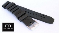 24mm Modena ITALIAN RUBBER DIVE WATCH BAND 24mm Modena ITALIAN RUBBER DIVE WATCH BAND