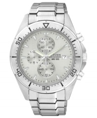 Impressive design, impeccable precision: a chronograph watch from Citizen. Impressive design, impeccable precision: a chronograph watch from Citizen.