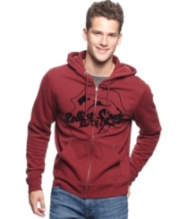 Showing the love. You love the Rolling Stones and you're not afraid to show it in this hoodie by the Rolling Stones. Showing the love. You love the Rolling Stones and you're not afraid to show it in this hoodie by the Rolling Stones.