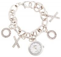 XOXO Women's XO7017 Silver Dial Silver-tone Charm Watch