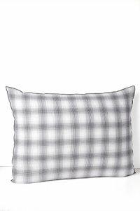 Vera Wang Crinkle Plaid Standard Sham