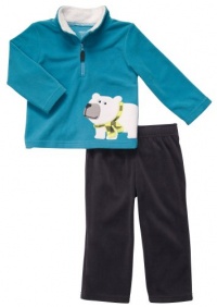 Carter's Boys 9-24 Months Polar Bear Microfleece Pant Set Carter's Boys 9-24 Months Polar Bear Microfleece Pant Set
