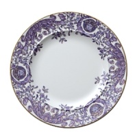 Inspired by the opulent parties of Louis XIV's Royal Court, Versace's Le Grand Divertissement collection is as ornate and luxurious as you'd expect from the Italian design house. The iconic Arabesque leaf design is rendered in lavender and gold against a classic white background with no attention to detail spared. Inspired by the opulent parties of Louis XIV's Royal Court, Versace's Le Grand Divertissement collection is as ornate and luxurious as you'd expect from the Italian design house. The iconic Arabesque leaf design is rendered in lavender and gold against a classic white background with no attention to detail spared.