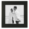 Linear Picture Frame Color: Black, Size: 5 x 5